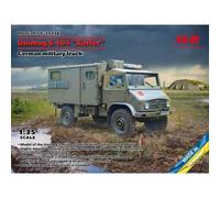Modello Camion Unimog 404 S "Koffer" Camion Militare Tedesco Icm 35136 1/35
