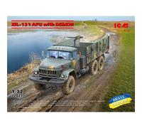 Modello Camion Zil-131 Afu Con Dshkm |ICM|72821| 1:72 Modello Carro Promo