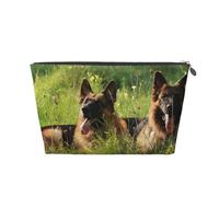 Modello cane pastore tedesco, Borsa da toilette Borsa per trucco Borsa per cosmetici Borsa da toilette da viaggio portatile