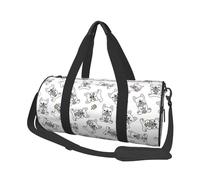 Modello carino bulldog francese, Borsone da viaggio di grande capacità Borsa rotonda Borsa da viaggio sportiva Borsa da viaggio Borsa da fitness