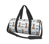 Modello carino cane da compagnia, Borsone da viaggio di grande capacità Borsa rotonda Borsa da viaggio sportiva Borsa da viaggio Borsa da fitness