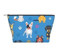 Modello carino cane Labrador, Borsa da toilette Borsa per trucco Borsa per cosmetici Borsa da toilette da viaggio portatile