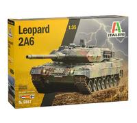 Modello Carro Armato Leopard 2A6 |ITALERI|6567| 1:35 Modello Carro Armato Promo