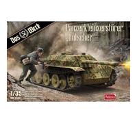 Modello Carro Armato Panzerkleinzerstörer "Rutscher" Das Werk 35007 1/35