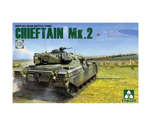 Modello Carro Armato Principale Britannico Chieftain Mk.2 Takom 2040 1/35