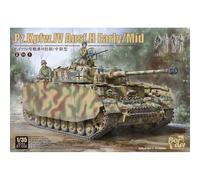 BORDER MODEL BT005 Pz.Kpfws IV AUSF.H Early/Mid 2 in 1 BT-005 - Modellino di carro armato tedesco scala 1:35