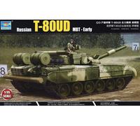 Modello Carro Armato Russo T-80UD MBT - Early Trumpeter 09581 1/35