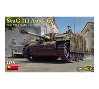 Modello Carro Armato Stug III Ausf. G Dic 1944 - Mar 1945 Kit Interno Miag Prod.