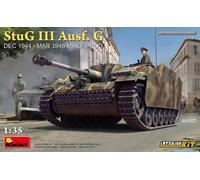 Modello Carro Armato Stug III Ausf. G Dic 1944 - Mar 1945 Kit Interno Miag Prod.