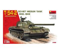 Modello Carro Armato T-54-2 Sovietico Medio. Mod 1949 Miniart 37012 1/35