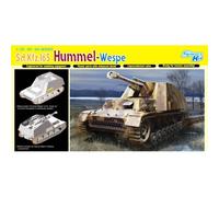 Modello Carro Hummel-Wespe, Il Pz.Haub Auf Hummel Telaio Dragon 6535 1/35