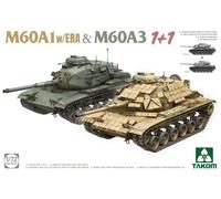 Modello Carro M60A1 Con Era E M60A3 1 + 1 Takom |5022| 1:72