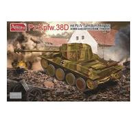 Modello Carro Pz.Kpfw.38D Con Pz.IV Tum 8Cm Paw 600 Amusing Hobby 35A019 1/35