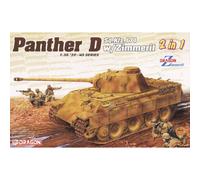 Modello Carro Pz.Kpfw. V Sd.Kfz. 171 Panther Ausf. D W/Zimmerit 2 In 1 |Dragon|6