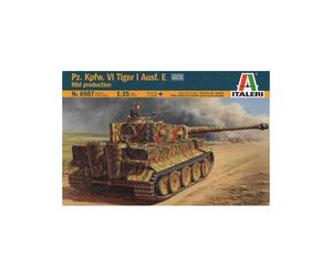 Modello Carro Pz.Kpfw.Vi Tiger I Ausf.E Mid Production Italeri 6507 1/35