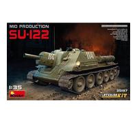 Modello Carro Su-122 Produzione Media. Kit Interno Miniart 35197 1/35