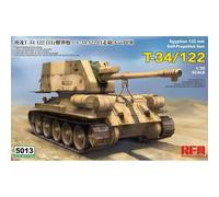 Modello Carro T-34/122 Egiziano 122 Mm Cannone Semovente |Rye Field Model|5013|