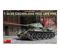 Modello Carro T-34-85 Cecoslovacco Prod. Tipo Tardo |miniart|37078| 1:35 Modello