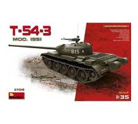 Modello Carro T-54-3 Carro Medio Sovietico. Mod 1951 Miniart 37015 1/35