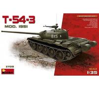 Modello Carro T-54-3 Carro Medio Sovietico. Mod 1951 Miniart 37015 1/35