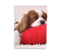 Modello Cavalier King Charles Spaniel, Custodia per laptop in pelle PU, borsa per notebook, custodia per laptop, custodia per tablet