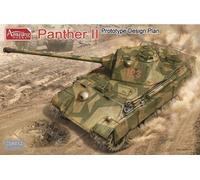 Modello Char Panther Ii Prototipo Piano Di Design Hobby Divertente 35A012 1/35