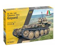 Modello Char Sd. Kfz. 140 Flakpanzer 38(t) Gepard |italeri|96461| 1:35 Modello