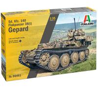 Modello Char Sd. Kfz. 140 Flakpanzer 38(t) Gepard |italeri|96461| 1:35 Modello