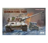 Modello Char Sd.Kfz. 182 Pz.Kpfw.Vi Ausf.B Tedesco King Tiger Ardenne 1944 (upg