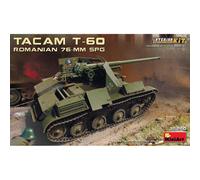 Modello Char Tacam T-60 Rumeno 76-mm Spg Kit Interno |MINIART|35240| 1:35 Ma
