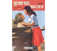 Modello Char Victory Kiss M4A3(76)W Edizione Limitata |MENG|ES-006| 1:35