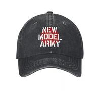 Modello Classico Esercito Logo Officiel Graphique Blanc & Rouge Denim Cappello Cappello Traspirante cap Uomo Estate Essenziale per L'Estate