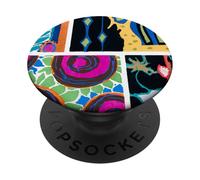 Modello collage Art Deco e Art Nouveau PopSockets PopGrip Adesivo