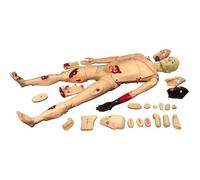 Modello Corpo Umano Modulo Funzionale Traumi Manichino Simulazione Avanzata Primo Soccorso Modello Ustione Manichino Didattico Persona Cura delle Ferite Completamente Attrezzata Ausilio Formazione