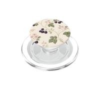 Modello Cottagecore del fiore rosa del rovo della mora PopSockets PopGrip per MagSafe