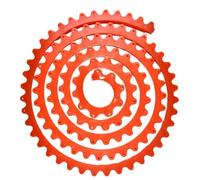 Modello curvo per la lavorazione del legno per taglio di assi di legno, striscia polimerica flessibile da 1 m/2 m, design a catena di trasmissione a ingranaggi, alta flessibilità e resilienza, per