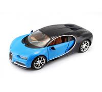 Modello da assemblare Bugatti Chiron blu