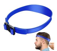 Modello da barba per scollatura da uomo - Silicone 63 cm | Guida per capelli del collo | Fascia curva per taglio di capelli | Guida regolabile per tagliare i capelli | Strumenti di taglio auto Hairr