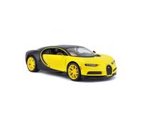 Modello da collezione BUGATTI Chiron giallo-nero 1:24