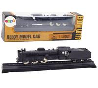 Modello da collezione di locomotiva in metallo 1:48 - nero
