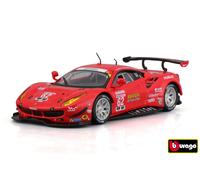 MODELLINO BBURAGO 488 GTE 2017 1/43