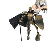 Modello D'azione Del Cavaliere Scheletro Medievale - Robot Mobile Multi-snodato A 360° T13 | Ornamento Da Scrivania Da Collezione, Assemblaggio Di Giocattoli Creativi, Regalo Per Bambini E Adulti