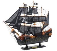Modello decorativo di nave Perla Nera 49x43cm