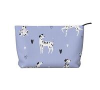 Modello del cane dalmata, Borsa per cosmetici in velluto a coste Borsa per il trucco Borsa da viaggio portatile