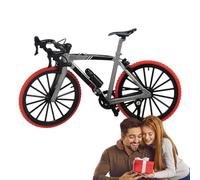 Modello del ciclo di fusione della morte-Modello del ciclo della lega stradale Die-Cast | Artigianato di veicoli in scala 1: 8 | Collezionismo di simulazione | Modello di bici in lega a mano