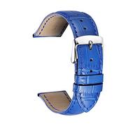 Modello del coccodrillo del cuoio genuino il cinturino 14/16/18/19/20/21/22/24mm Watch Accessori Strap, 16mm