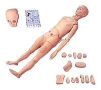 Modello del Corpo Umano - Manichino Infermieristico Maschile Multifunzionale 170Cm A Grandezza Naturale per La Cura del Paziente Simulatore di Manichino Modello Anatomico Umano