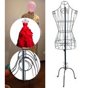 Modello del corpo umano Materiale in filo di ferro Modello della parte superiore del corpo femminile Modello di torso Modello di abbigliamento Modello di ferro a metà corpo