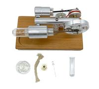 Modello Del Motore Con Modello Motori A Base Legno Generatore Giocattoli Per La Fisica Scientifica Per L'apprendimento Della Fisica Air Calda Stirling Stirling Motore Giocattolo