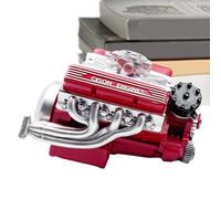 Modello del motore V8 - Modello da esposizione del motore, in miniatura con design dettagliato | Decorazioni per la casa per figlie, figli, adolescenti, giovani, amici di famiglia, donne e uom